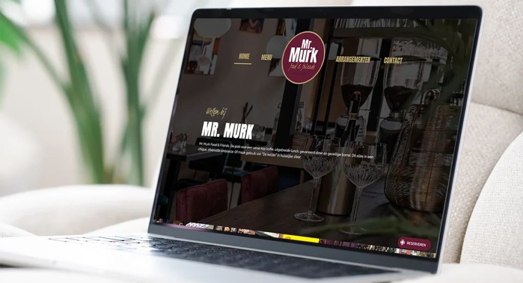 Website voor Mr. Murk