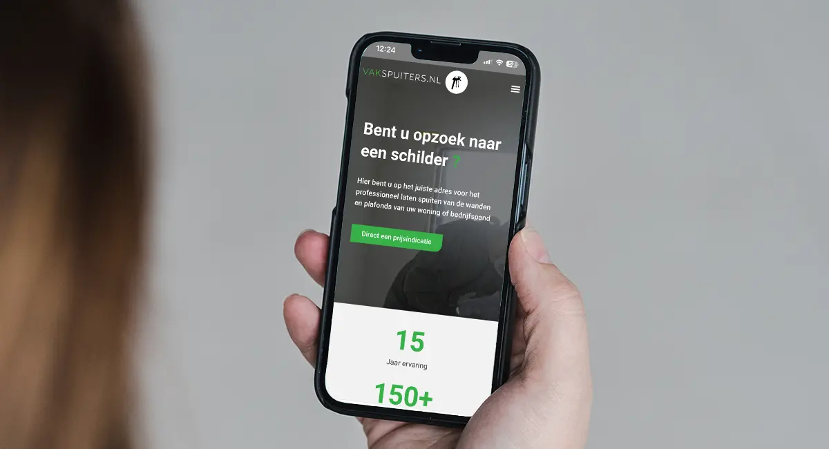 Website voor Vakspuiters